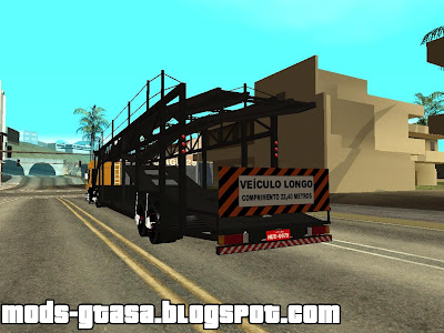 Iveco Stralis + Cegonha para GTA San Andreas